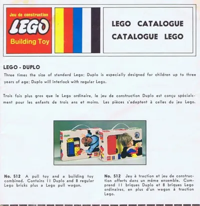 1972 Canadian LEGO Samsonite Brochure