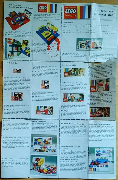 1972 Canadian LEGO Samsonite Brochure