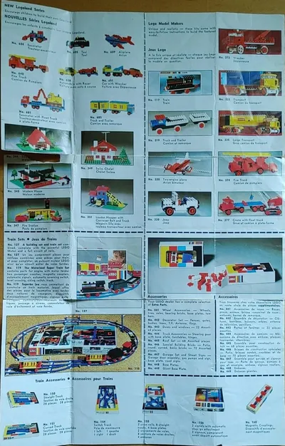 1972 Canadian LEGO Samsonite Brochure