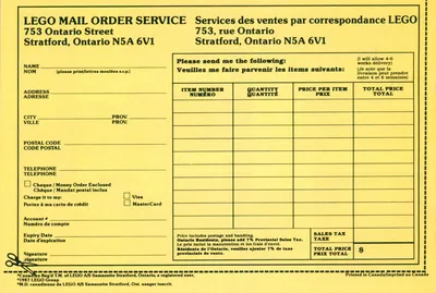 1987 Canadian Catalog