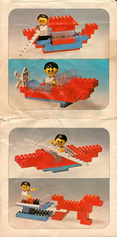 253 Helicopter and Pilot Samsonite Canadian Instructions