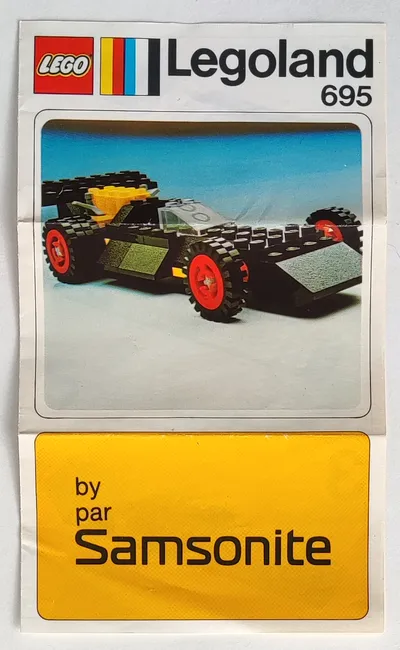 695 Formula Racer Instructions (Canadian)
