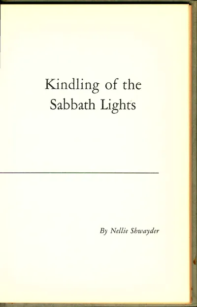"Five Stories" by Nellie Shwayder