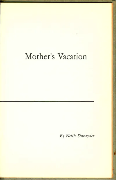 "Five Stories" by Nellie Shwayder