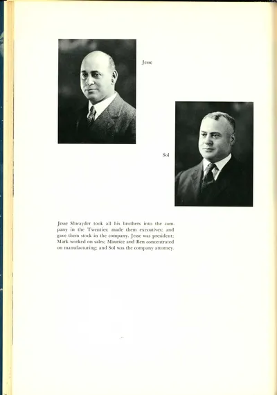 Jesse Shwayder and the Golden Rule 