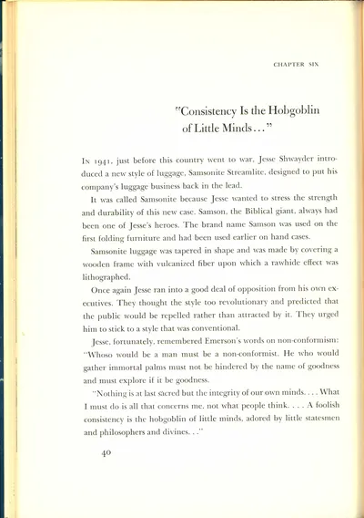 Jesse Shwayder and the Golden Rule 