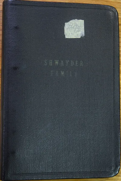 Shwayder Family Address Book