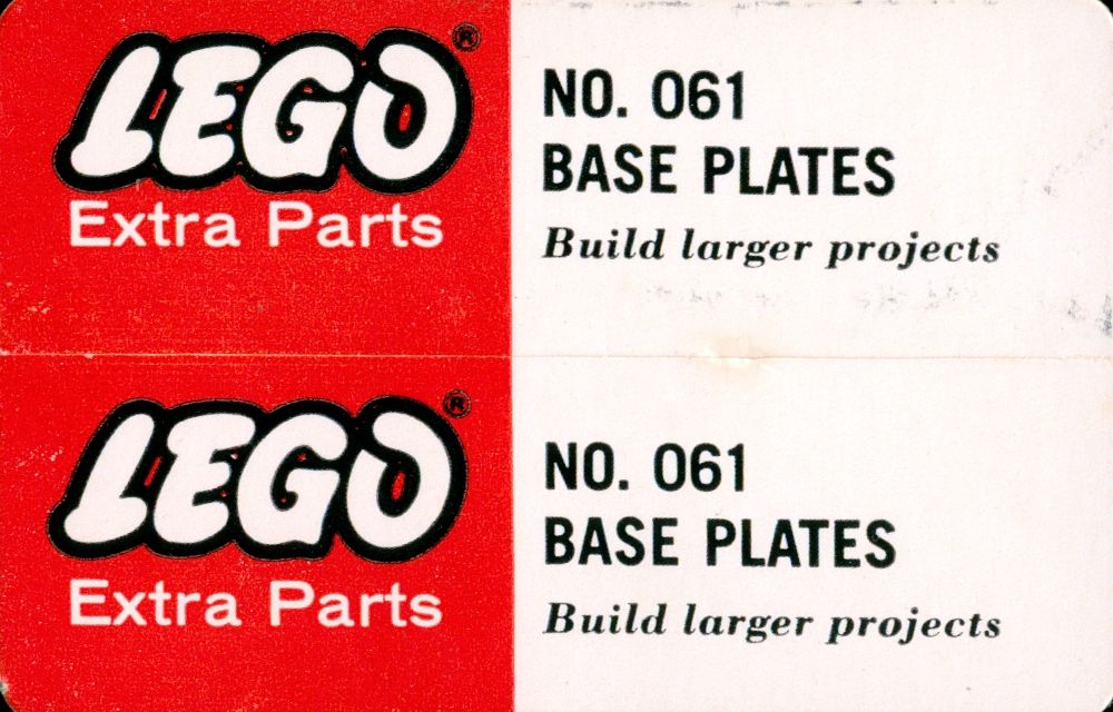 061 - 5 Large Baseplates-GREEN