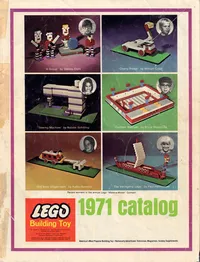 Cover: 1971 LEGO Samsonite Dealer Catalog