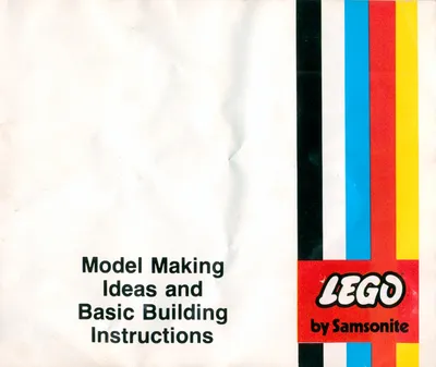 1972 Model Making Ideas (Sears Catalog Set Instructions)