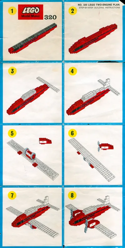 320 Two-Engine Plane Instructions - 0