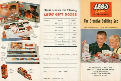 LEGO Retailer Order Brochure