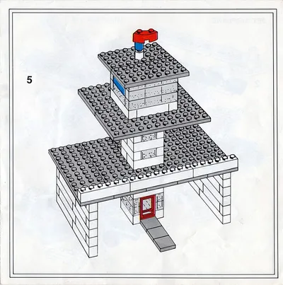 367 Mini-Airport and Vehicles LEGO Samsonite Instructions