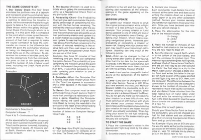 Samsonite Mission Space Game Instructions