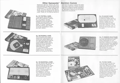 Samsonite Mission Space Game Instructions
