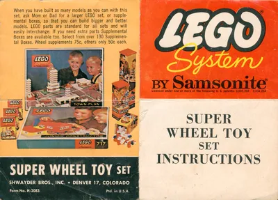 610 Super Wheel Toy Instructions