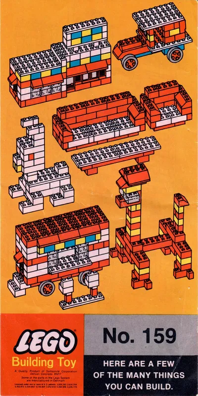 LEGO Samsonite 159 Idea Card (Kraft/LIFE)