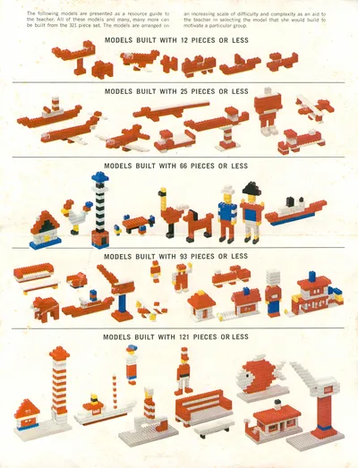  321 School Set Instructions