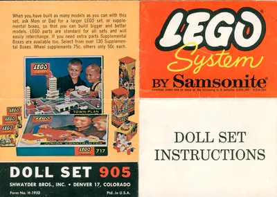 905 Doll Set Instructions - 3