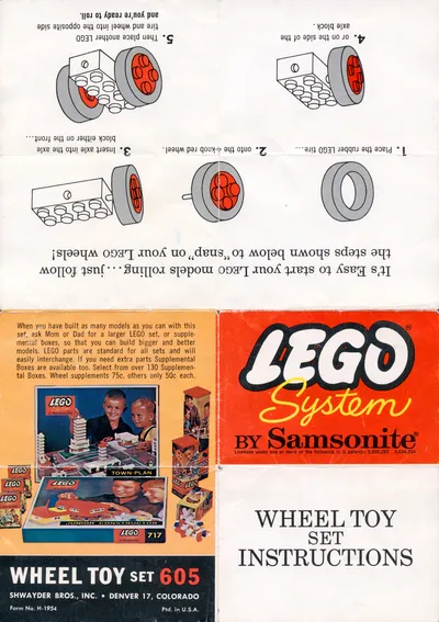 605 Wheel Toy Instructions - 0
