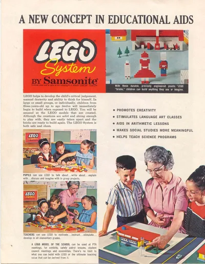 7100 Large Educational Set Pamphlet