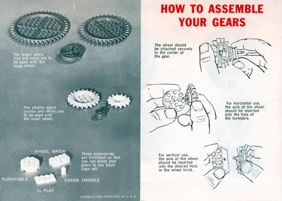001 Gears Instructions (With 002 Motor Pak) - 1