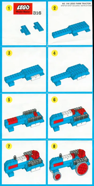 Thumbnail for 316 Farm Tractor Instructions