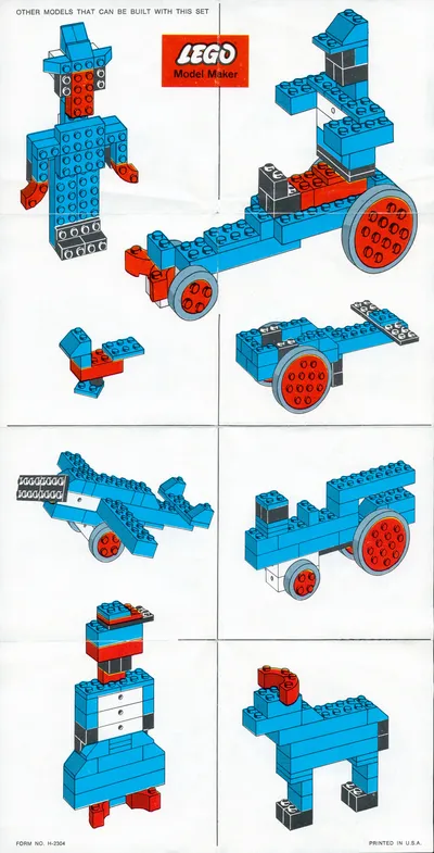 316 Farm Tractor Instructions - 1