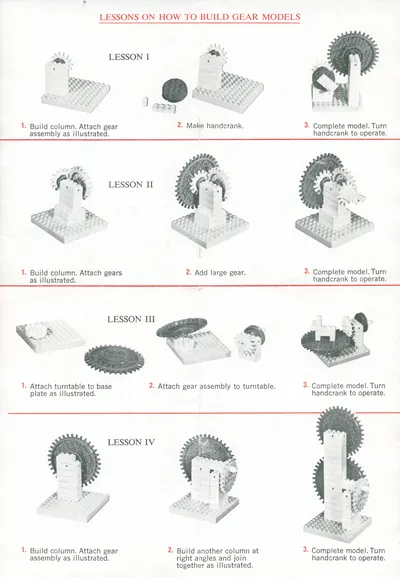 Gears Instructions (1968) - 1