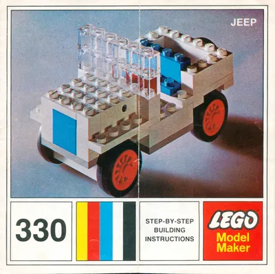 LEGO Samsonite 330 Jeep Instructions