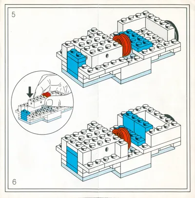 330 Jeep Instructions LEGO Samsonite