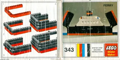 343 Samsonite Train Ferry Instructions