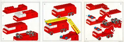 347 Fire Station With Mini-Wheel Vehicles Instructions - 3