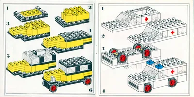 348 Mini-Wheel Car and Truck Set Instructions - 1