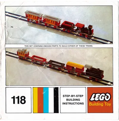 118 Freight/Passenger Train Set Samsonite Instructions