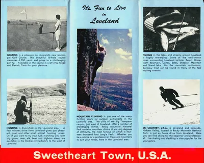 1968 Loveland Colorado Tourist Pamphlet
