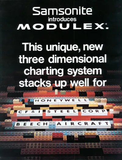 1971 Samsonite Modulex Advert/Flyer (Full-Color)