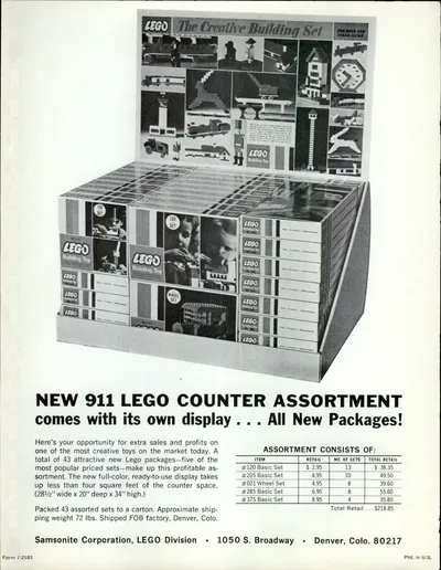 1965 Dealer Catalog (911 Counter Display)