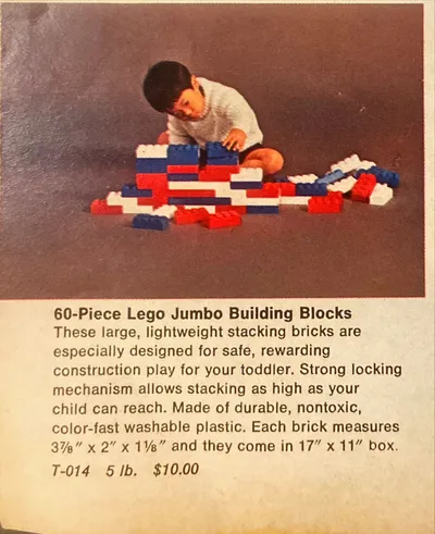 Three Worlds T-014 Jumbo Bricks Set