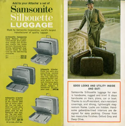Samsonite Silhouette Attache Instructions