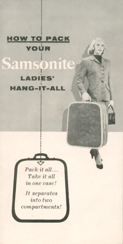 How to Pack Your Samsonite Ladies' Hang-It-All Instructions