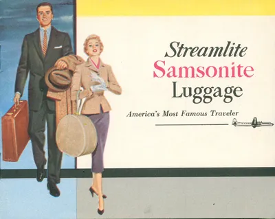 Thumbnail for Samsonite Streamlite Luggage Brochure