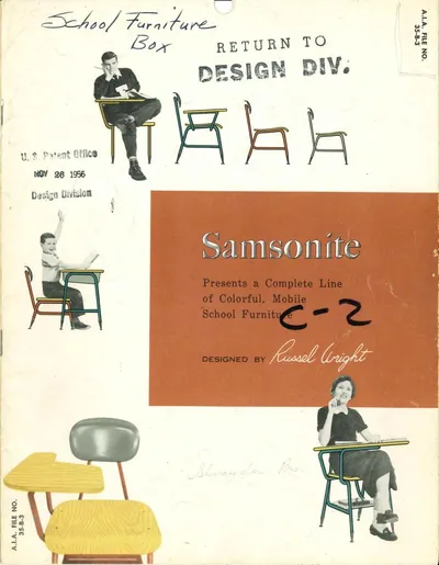 1956 Samsonite Classroom Furniture Catalog