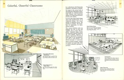 1956 Samsonite Classroom Furniture Catalog