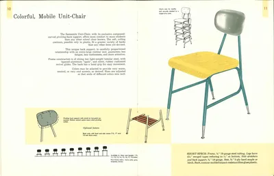 1956 Samsonite Classroom Furniture Catalog