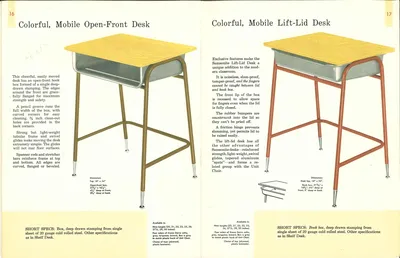 1956 Samsonite Classroom Furniture Catalog