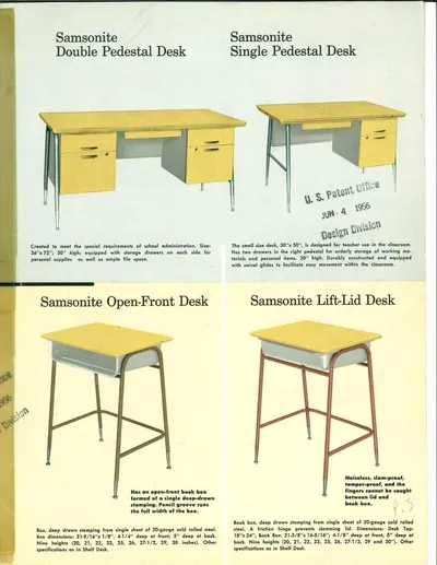 1956 Samsonite Classroom Furniture Catalog (Abridged)