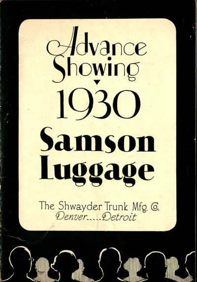 1930 Samson Luggage Dealer Catalog
