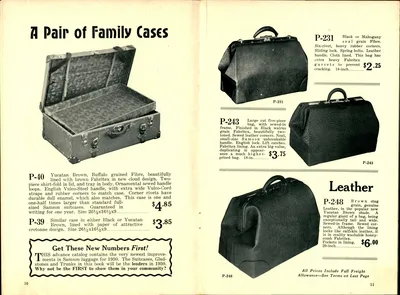 1930 Samson Luggage Dealer Catalog