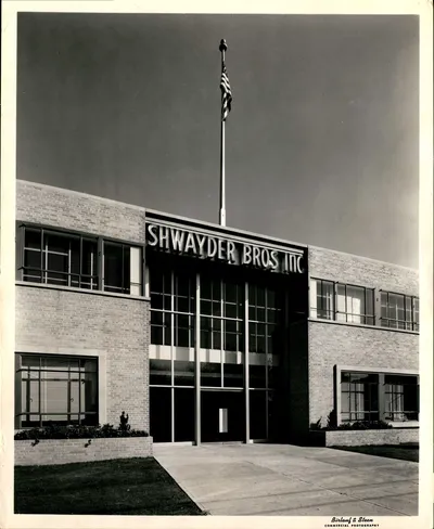 1961 Press Photo - Shwayder Bros Inc. Headquarters Denver